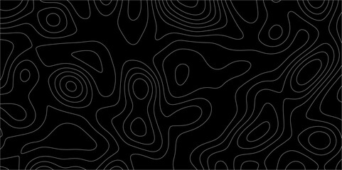 Abstract lines background. Contour maps. Vector illustration. The stylized height of the topographic map contour in lines and contours isolated on transparent. technology topo landscape grid map text