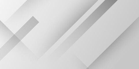 Elegant abstract background with grey lines with shadow. Grey abstract background geometry shine and layer element vector for presentation design. Modern lines pattern futuristic technology concept. 