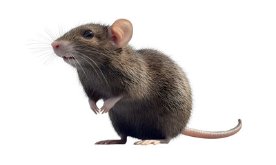 Rat animal, Transparent background
