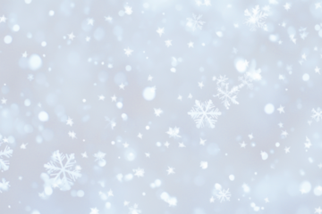 PNG Tiny White snowflakes pattern background bokeh wonderland.