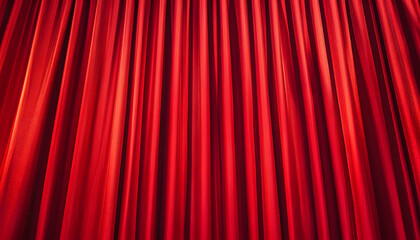 red background red curtain texture theater curtain