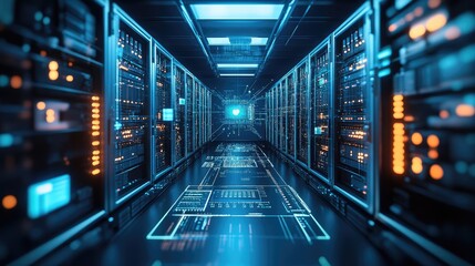 A computer engineering lab where engineers are testing new microprocessors, ensuring performance and efficiency in high-tech devices