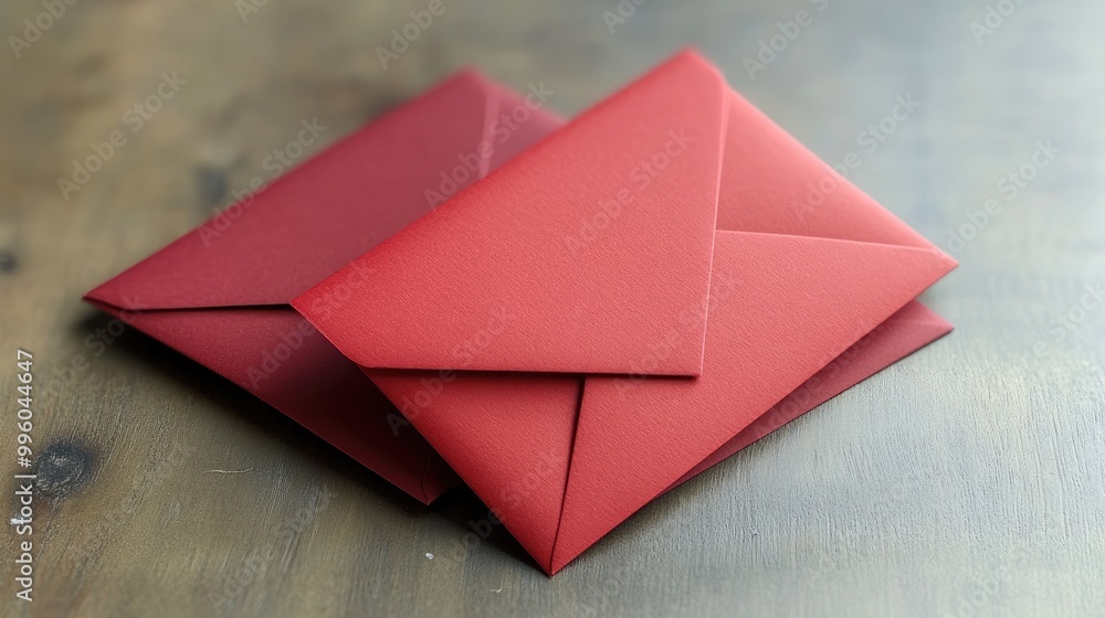Poster a detailed guide on envelope folding techniques, demonstrating different styles such as square fold 