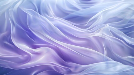 Obraz premium A purple fabric with a wave pattern