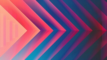Obraz premium Abstract Geometric Background with Colorful Triangles