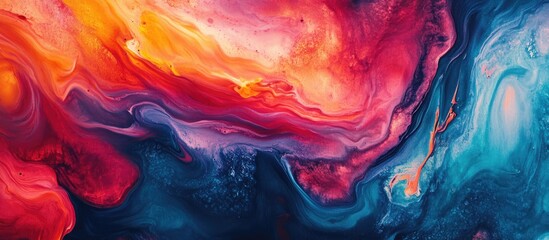 Abstract acrylic background with a marble effect Textured paint strokes on paper ideal for web and game design Grunge mud art with a macro view of hand painted canvas artwork Surreal smear