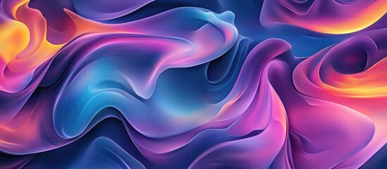 Obraz premium Surreal abstract 2d background suitable for posters cards stickers illustrations and t shirt designs serving as a decorative element