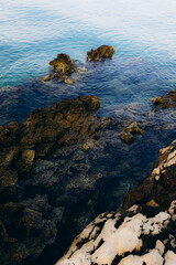 Adriatic Sea coast, Makarska city, Croatia