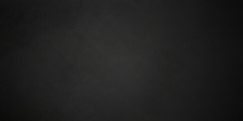 Empty dark black old wall floor background with black blackboard and chalkboard texture. Dark black concrete wall texture element vintage grunge charcoal paint rough, distress backdrop background.