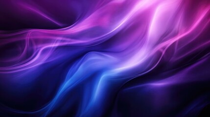 Obraz premium Violet and blue abstract backdrop featuring striking contrasts of dark and light shades A surrealistic canvas design in a contemporary art style ideal for various projects