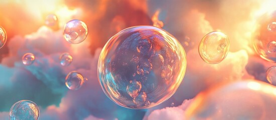 Bubbles serve as an intriguing artistic theme open to diverse interpretations and adaptable across multiple creative mediums