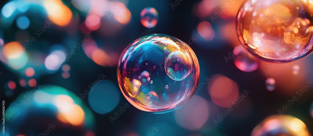 Poster bubbles captivate artists offering diverse interpretations and applications across multiple artistic