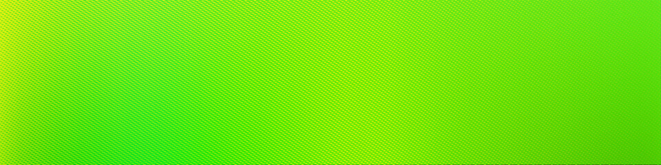 Plian green color gradient design panorama widescreen background, Modern horizontal design suitable for Online web Ads, Posters, Banners, social media, covers, evetns and various design works