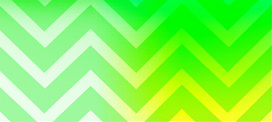 Green zig zag abstract wave pattern widescreen panorama background, Modern horizontal design suitable for Online web Ads, Posters, Banners, social media, covers, evetns and various design works