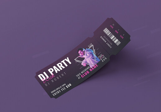 Event Ticket Template