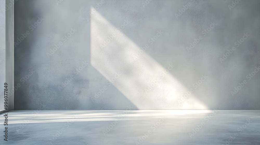 Poster smooth concrete surface with minimal light reflections for modern design template