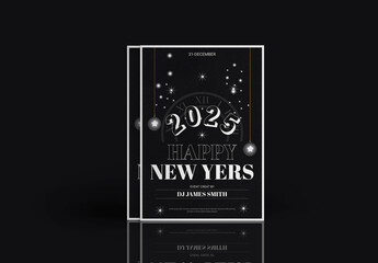 Happy New Years Poster Template