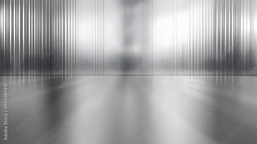Aufkleber sleek and elegant metallic gradient surface with ample copy space