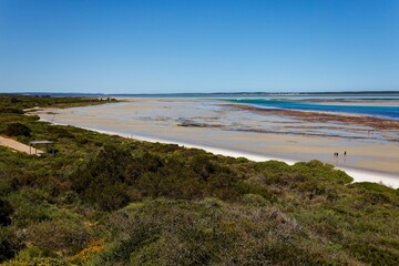A view over the Langebaan lagoon, Western Cape, South Africa.
