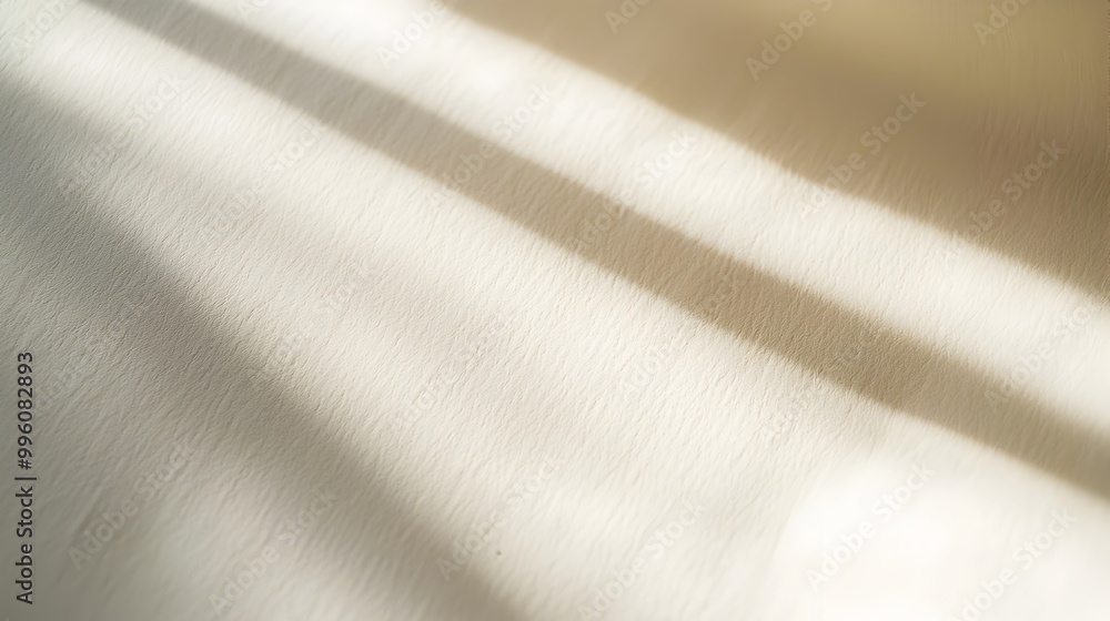 Poster light paper texture with soft shadows and ample copy space for design