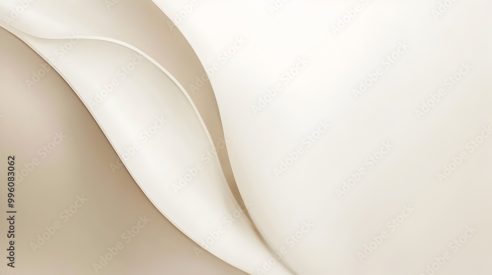 Aufkleber soft neutral gradient with ample copy space for text overlay