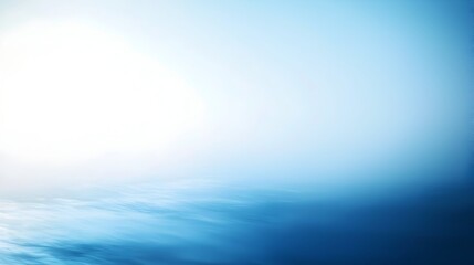 Soft Gradient of Blues Transitioning to Whites with Clean and Simple Aesthetic