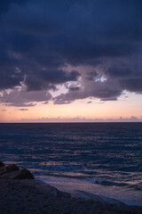 Fototapeta premium sunset over the sea