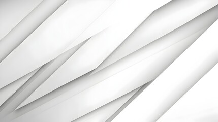 Obraz premium Sleek Abstract Geometric Shapes in Monochromatic Minimalist Design