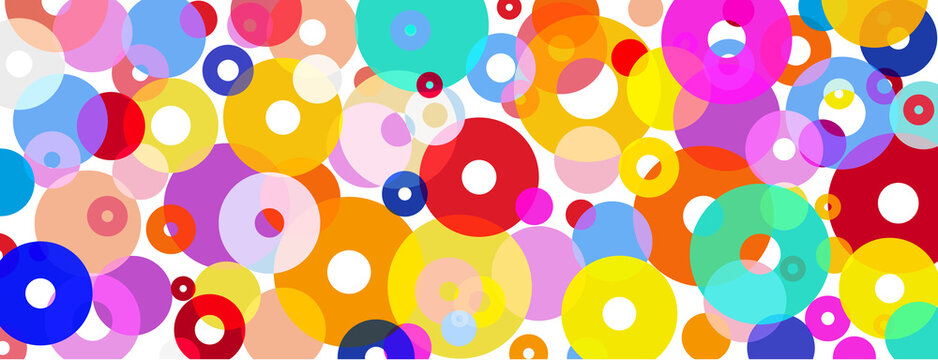 Colorful festive patterns of color combinations