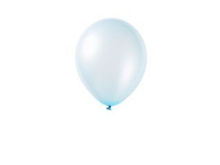 a white balloon on a white background