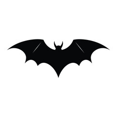 Bat silhouette vector
