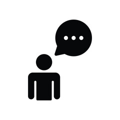 communication, comment, chat icon vector