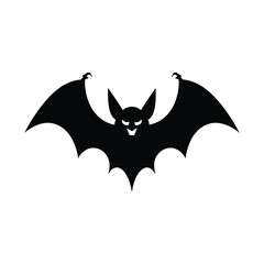 Bat silhouette vector
