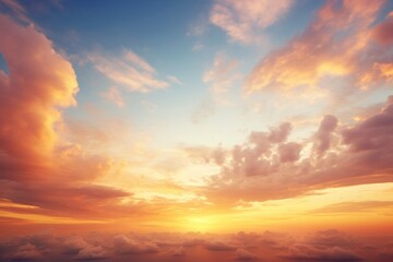 Obraz premium Sky backgrounds outdoors horizon.