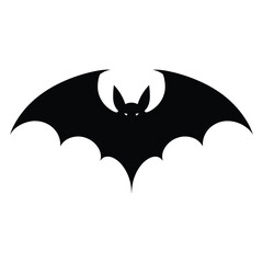 Bat silhouette vector
