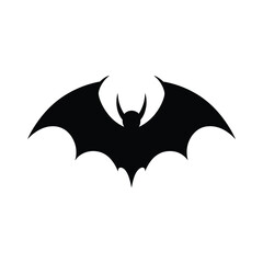 Bat silhouette vector
