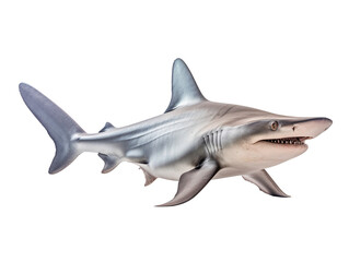 a shark with a long tail