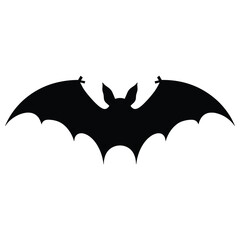 Bat silhouette vector
