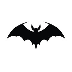 Bat silhouette vector
