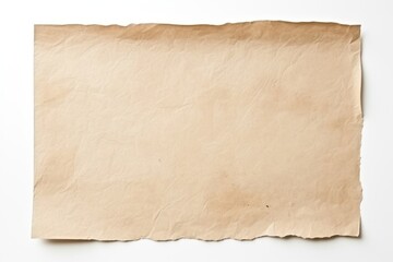 Fototapeta premium Handmade Paper paper backgrounds white background.