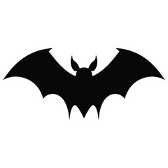 Bat silhouette vector
