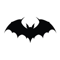 Bat silhouette vector
