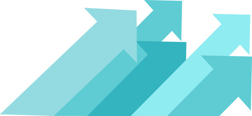 Fototapeta premium 目標達成へのロードマップのイラスト 