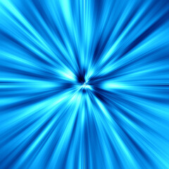 高級感のあるエレガントなブルーフラッシュ(正方形)