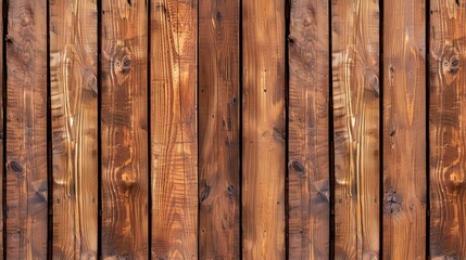 Wooden Plank Texture, an evenly grained surface showcasing classic design, perfect for backgrounds, featuring a harmonious arrangement of horizontal wooden boards.