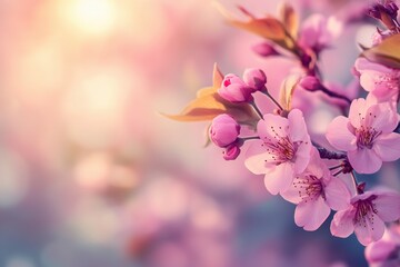 A close up of a pink flower with a pink background