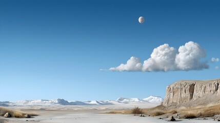 Ancient Earth Landscapes - Geological Formations and Records Showcasing Prehistoric Life Evolution Amidst Climate Change