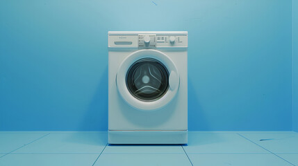 Modern washing machine symbolizing smart home technology with energy-efficient features and innovative laundry solutions for contemporary households

