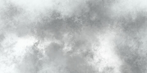 bstract white and gray isolated cloud cumulus clouds. Gray aquarelle painted realistic fog or mist smoky textured canvas design. White and ash messy wall stucco texture background.