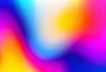 Gradient particle texture background, colorful halftone gradient background